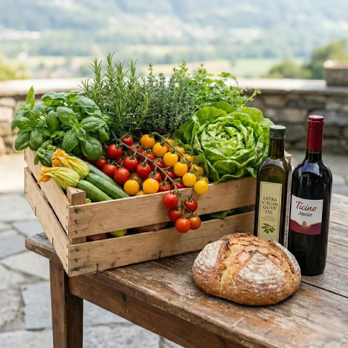 Ingredienti freschi e locali per gastronomia e piatti pronti - Creale Catering Lugano e Sottoceneri